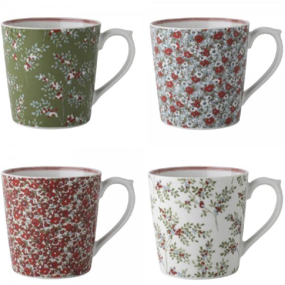 LAURA ASHLEY Tasse Geschenkset Becher Nordic (4-teilig)