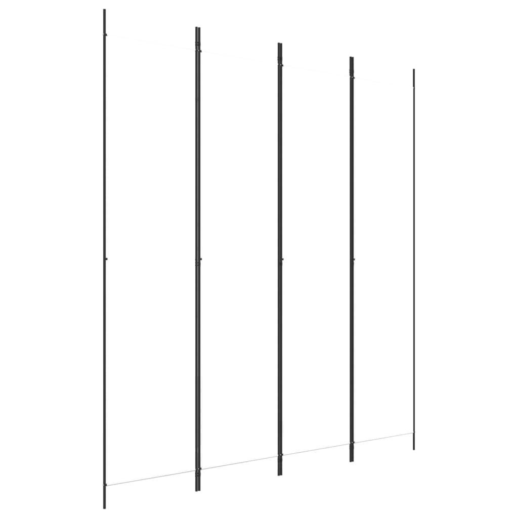 furnicato Raumteiler 4-tlg. Paravent Weiß 200x220 günstig online kaufen