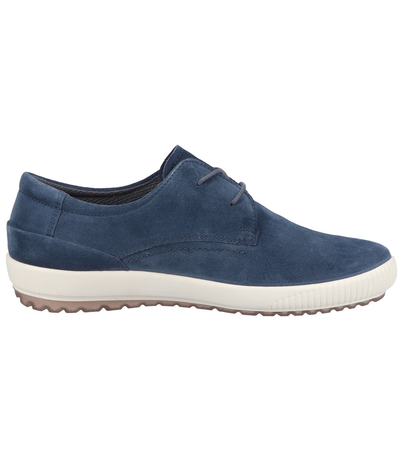 Legero Blau Schnürschuh Veloursleder Halbschuhe