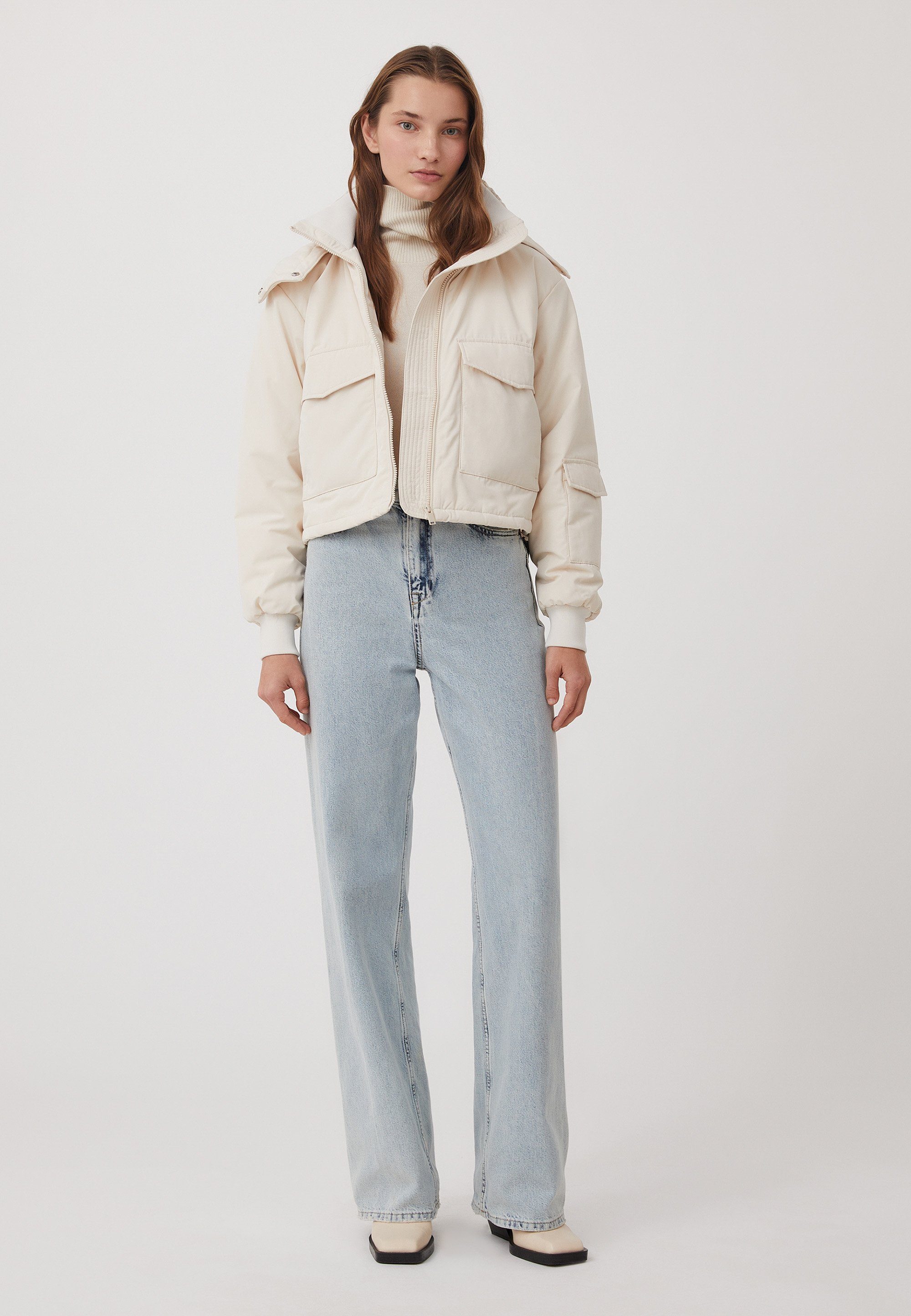 Finn Flare Outdoorjacke Kurz mit leichter Wattierung