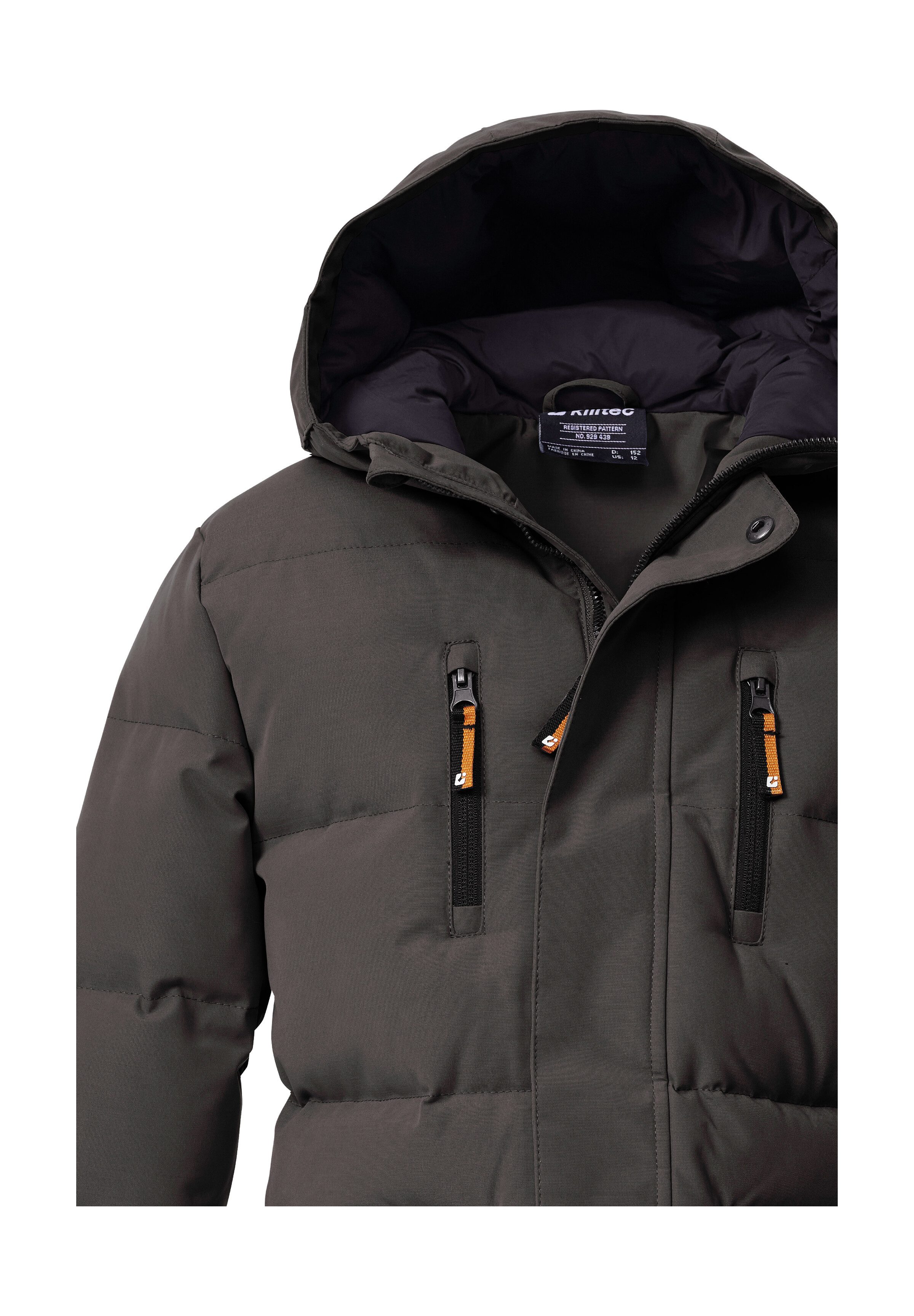 Killtec Steppmantel KOW 238 BYS QLTD PRK Winddichter, wasserabweisender Kinderparka mit verstellbaren Ärmeln