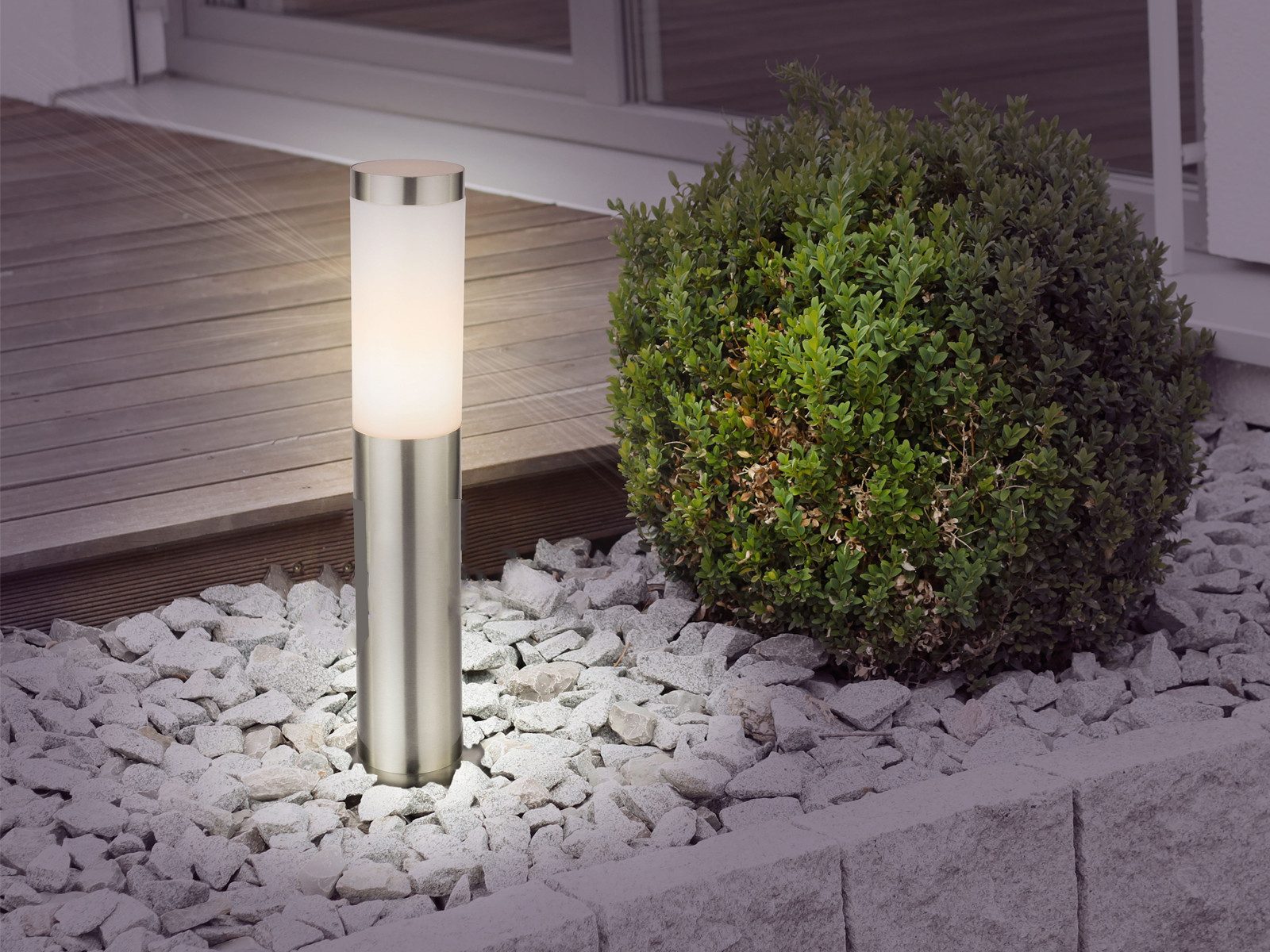 GLOBO LIGHTING LED Sockelleuchte, LED wechselbar, günstig online kaufen