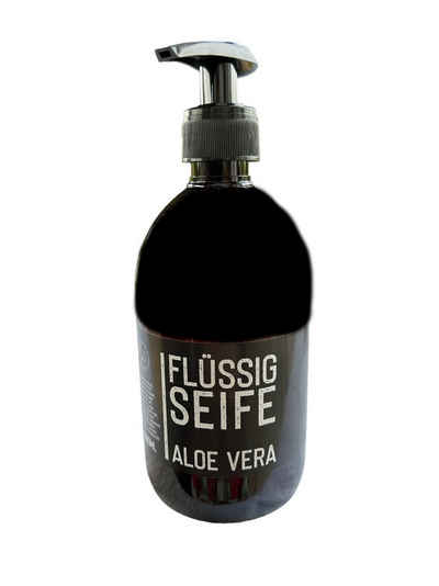 Gerlinde Hofer _ Florex GmbH Flüssigseife Aloe Vera, Echte flüssige Pflanzenölseife mit Bio Schafmilch 500ml