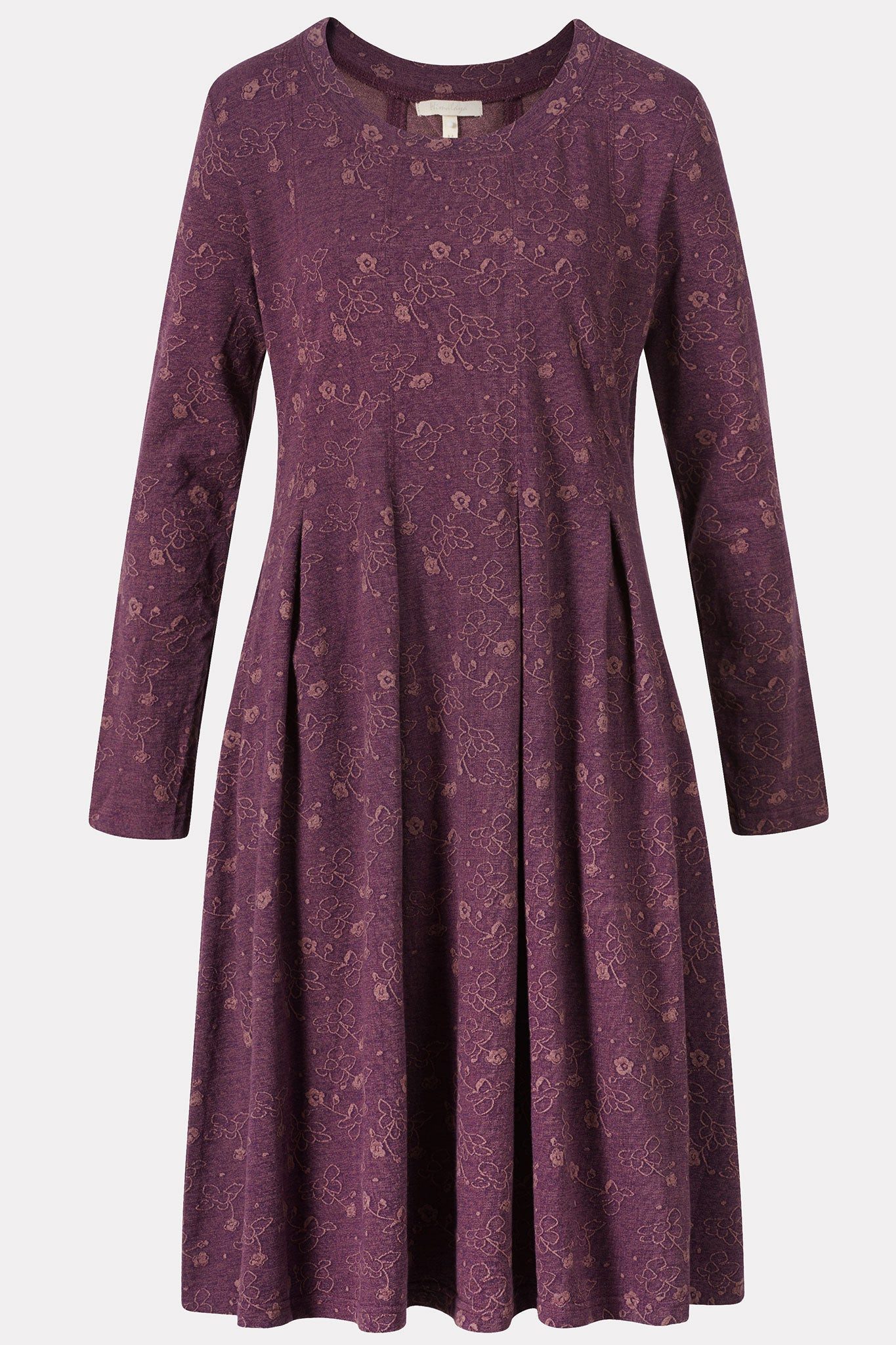 Himalaya Clothing Jerseykleid Damen mit floralem günstig online kaufen