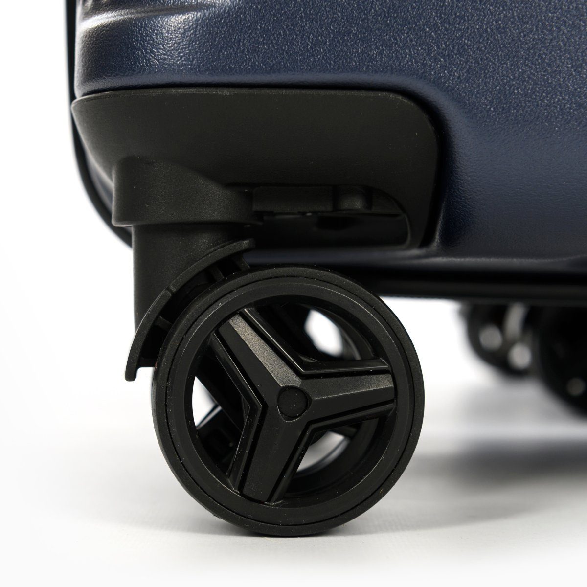 Saxoline® Koffer Algarve Spinner 4 Rollen TSA Gr. S/M/L/SET Navy, 4 Rollen, TSA-Zahlenschloss