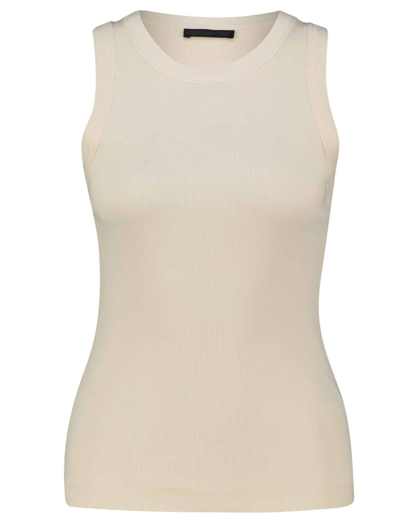 Drykorn T-Shirt Damen Top OLINA (1-tlg) offwhite (20) | Tops