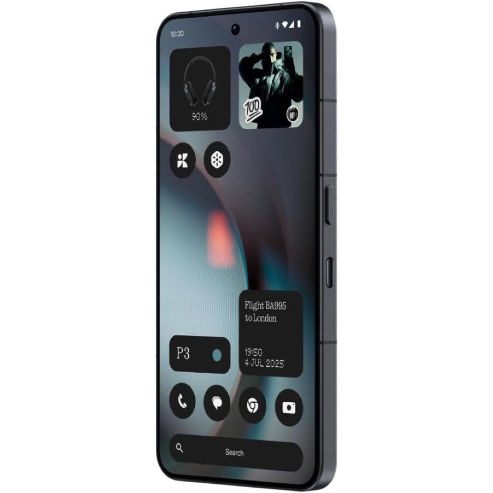 NOTHING Phone (3) 256 GB / 12 GB - Smartphone - schwarz Smartphone (6,67 Zoll)