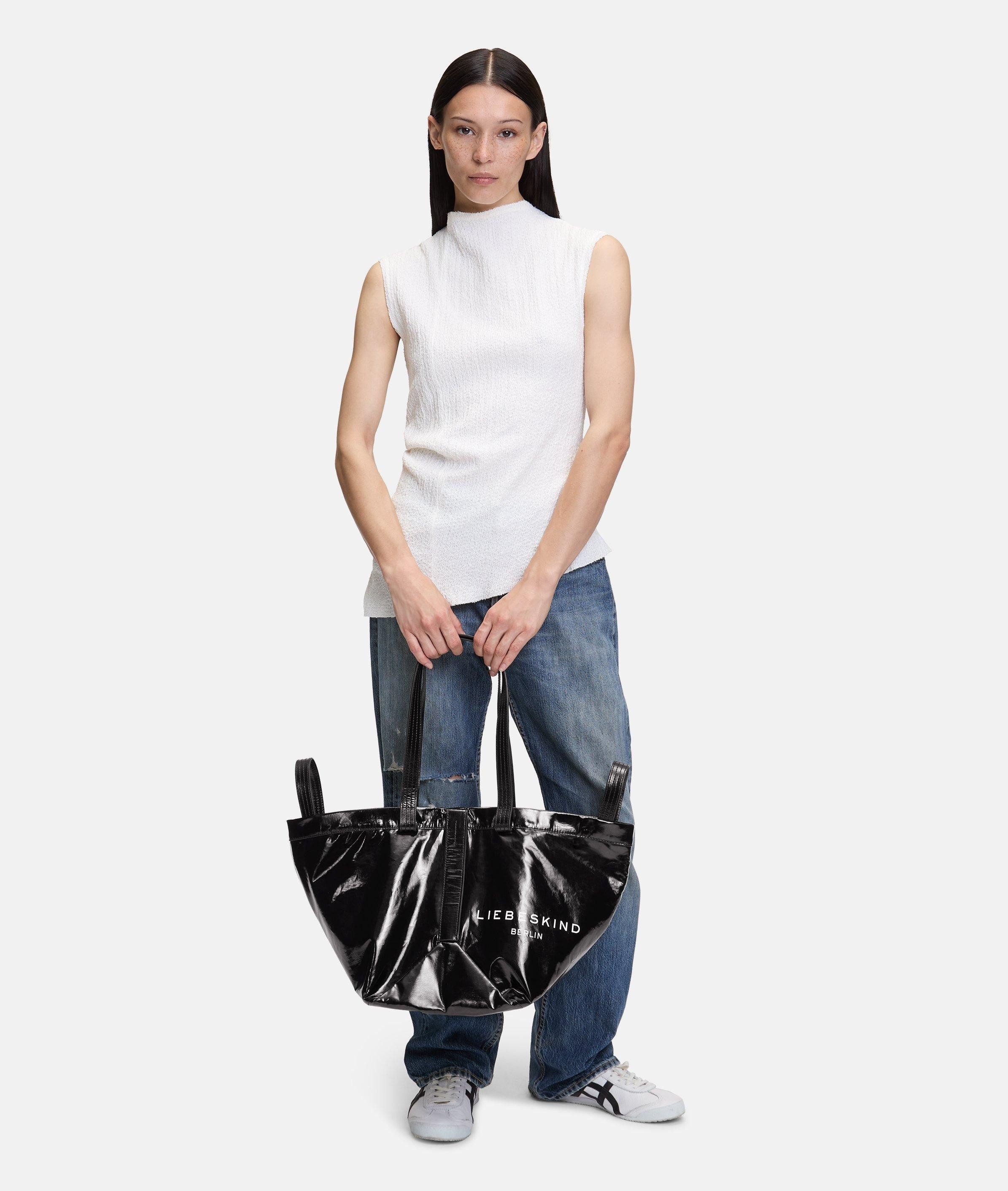 Liebeskind Berlin Shopper Elvira Shopper M, Shopper aus folierter Baumwolle