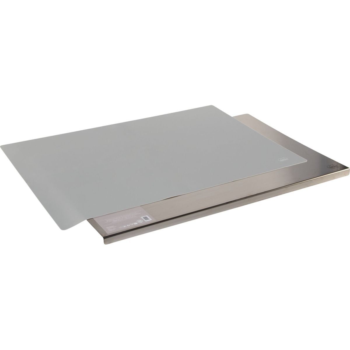 Marcato Schneidebrett Arbeitsplatte Edelstahl, 70x55x3cm, Edelstahl