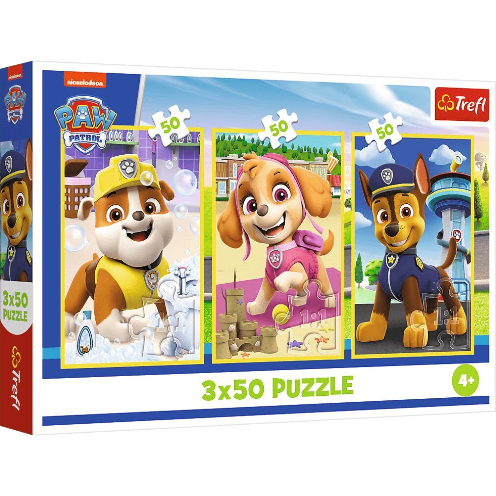 Trefl Puzzle Puzzle Paws Patrol: Unsere Hunde 3x50 dlks, Puzzleteile