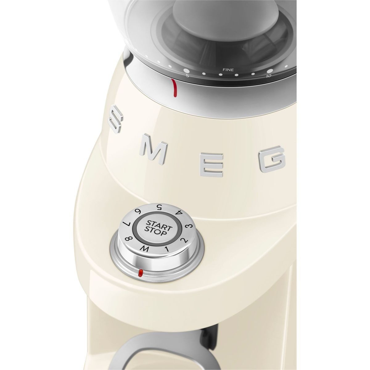 Smeg Kaffeemühle CGF03CREU Kaffeemühle creme – Bild 5 von 5