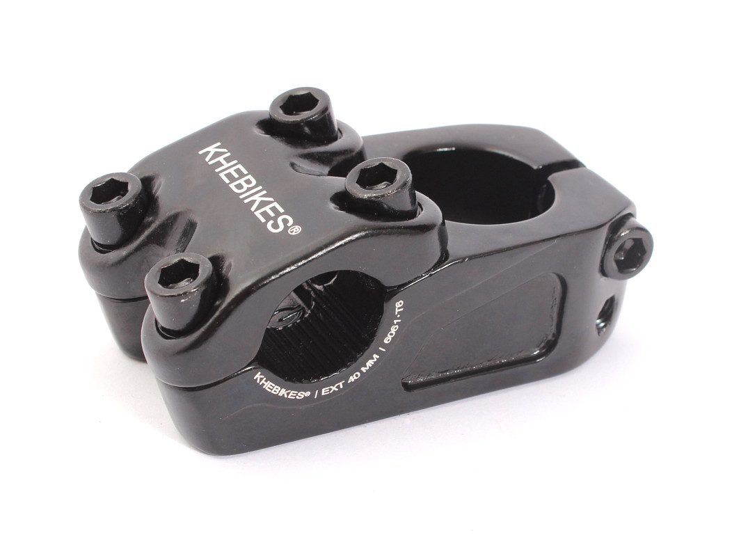 KHEbikes Lenkervorbau BMX Vorbau KHE FLAT Alu 40mm, Passform für 1 1/8" Gabeln