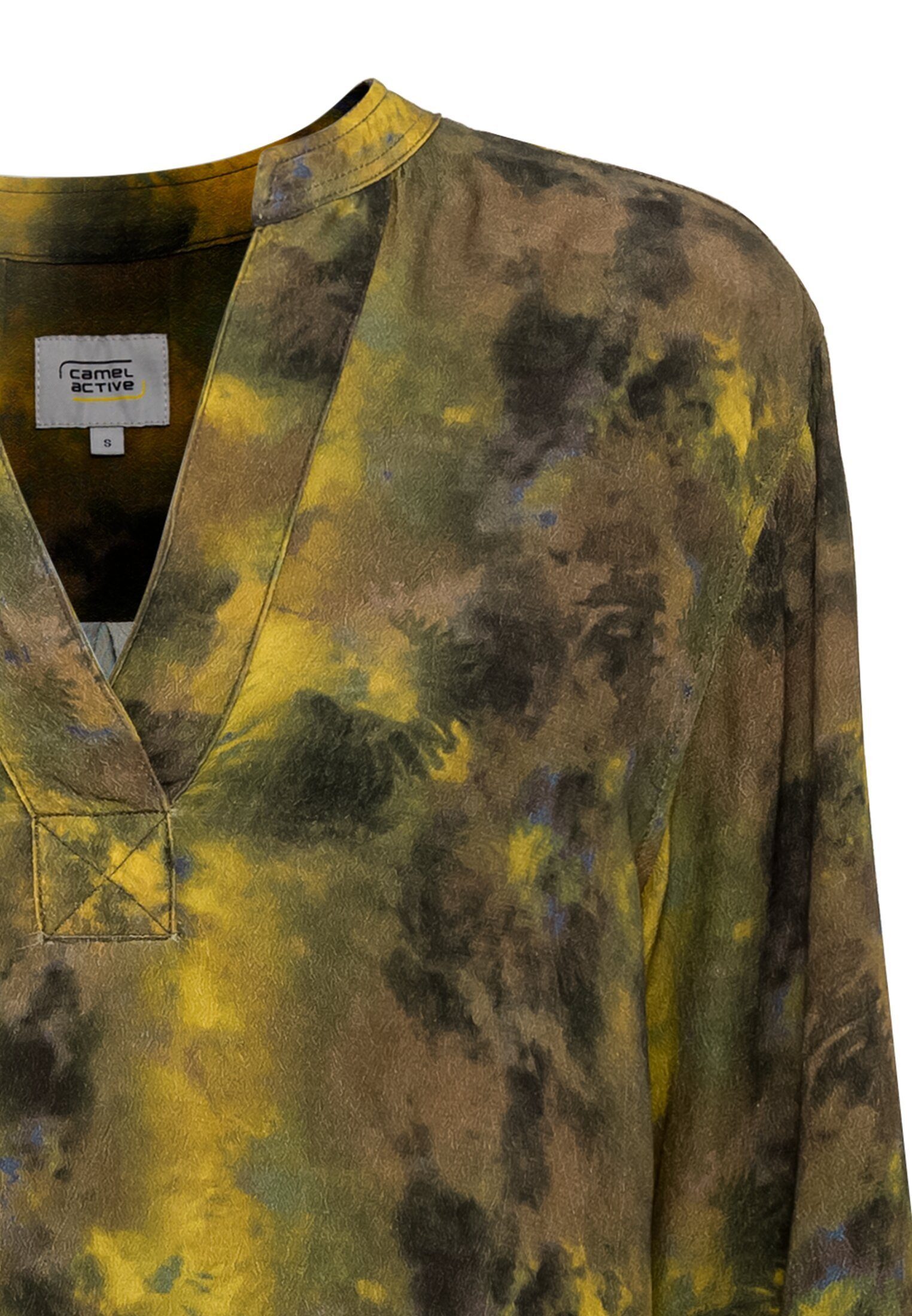 camel active Langarmbluse Schlupfbluse mit Print