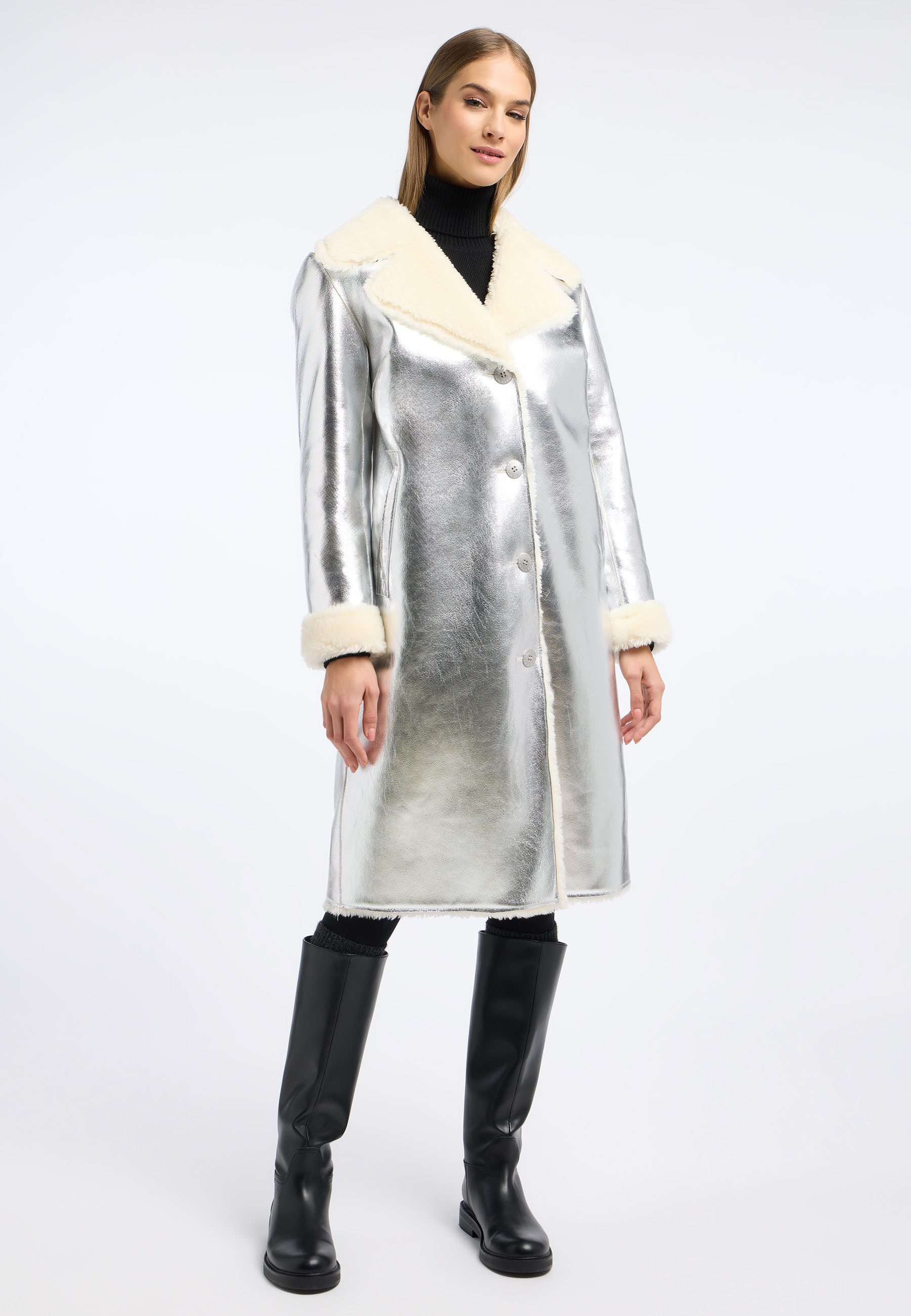 Frieda & Freddies Fellimitatmantel Fake Fur Coat / Airgirl günstig online kaufen