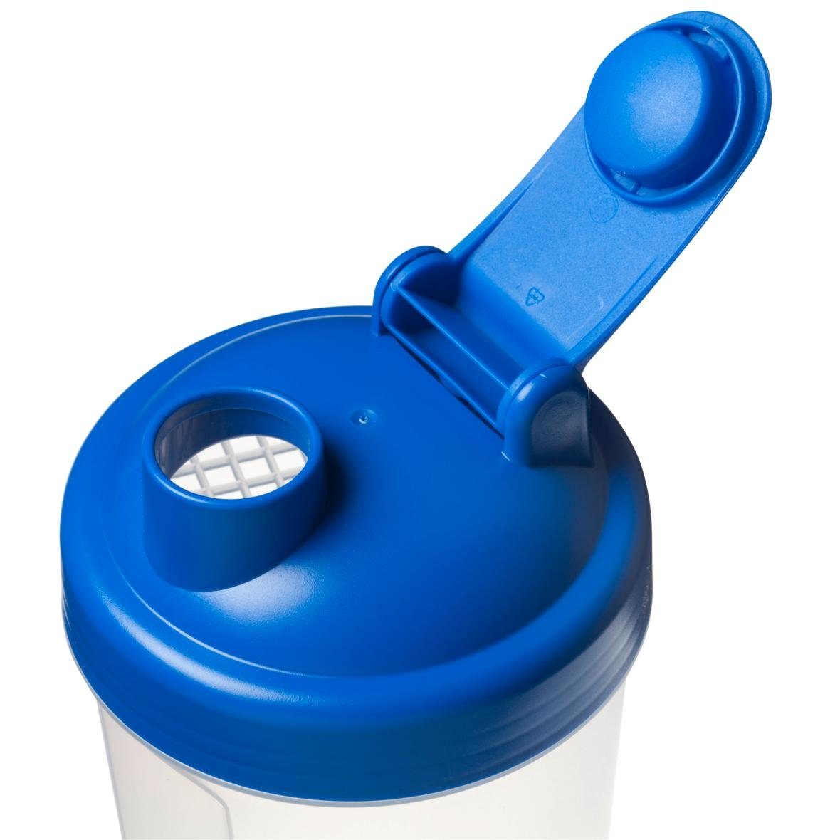 elasto Protein Shaker Auslaufsicherer PROTEIN Fitness-Shaker 600 ml mit Sieb, Shaker für Eiweiß- & Sportgetränke, Robust, Langlebig – Bild 3 von 5