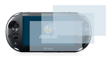 BROTECT flexible Panzerglasfolie für Sony Playstation Vita, Displayschutzglas, 3 Stück, Schutzglas Glasfolie klar
