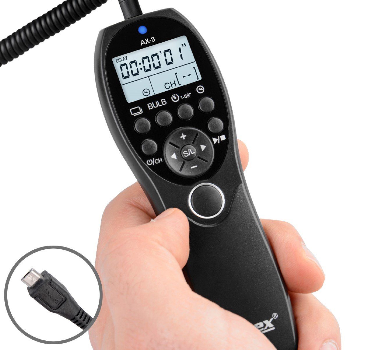 ayex Funkfernsteuerung Timer-Fernauslöser AX-3 Fujifilm RR90