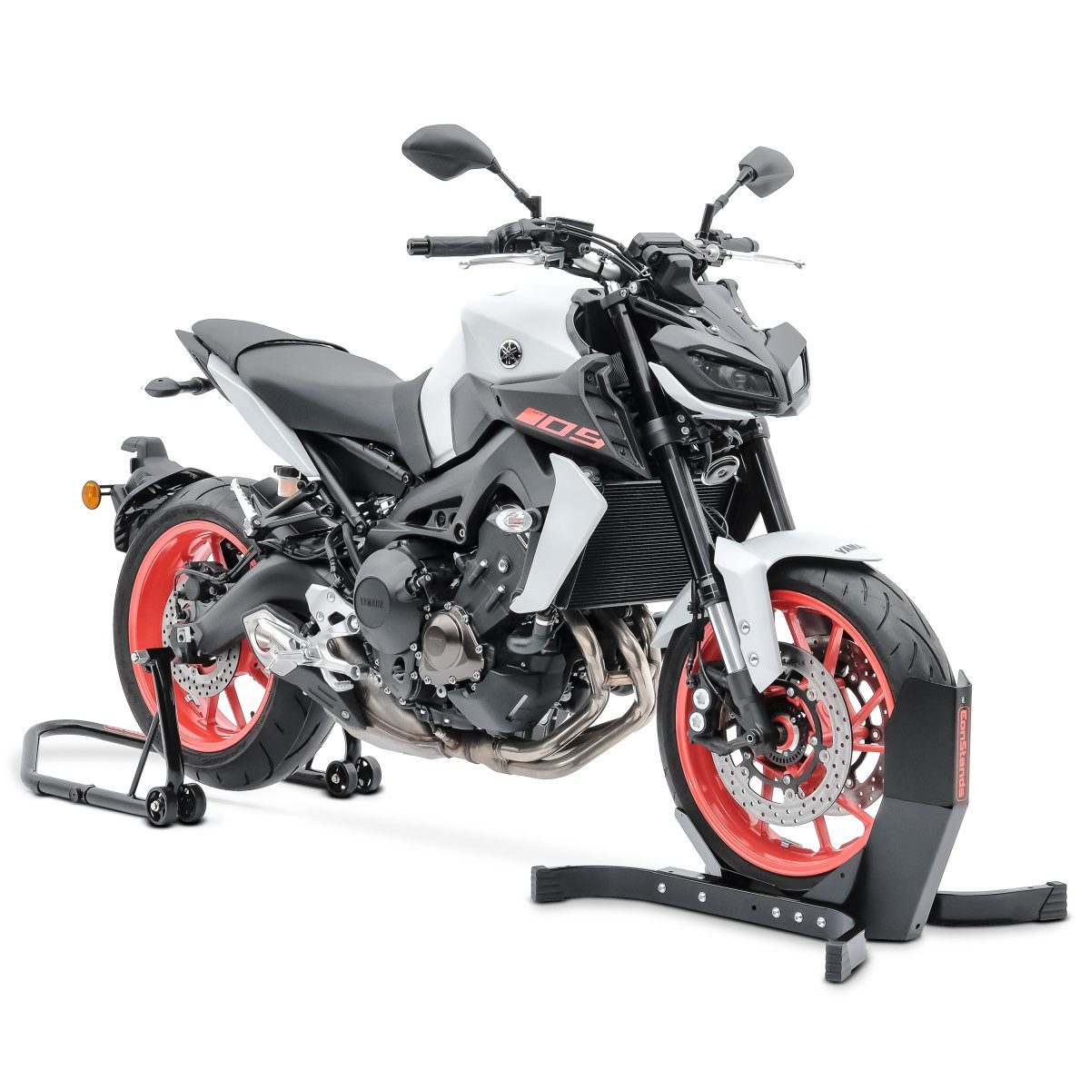 Motorradheber Motorrad Montageständer Set mit Wippe Motorradständer vorne hinten CEB