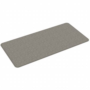 Teppich Teppichläufer Sisal-Optik Silbern 50x100 cm, vidaXL, Höhe: 0 mm