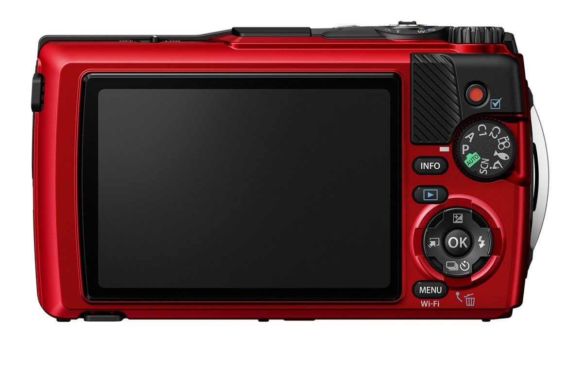 Olympus SYSTEM TG-7 rot Vollformat-Digitalkamera