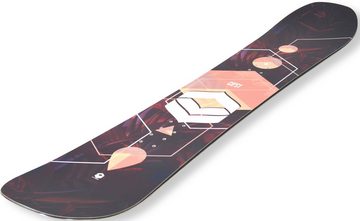 F2 Snowboard FTWO Gipsy woman peach (Set, 2er-Pack), Inkl. Bindung mit Befestigungsmaterialien