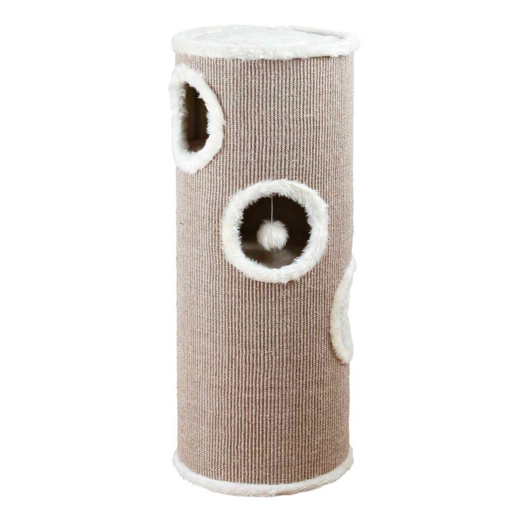 TRIXIE Kratztonne Kratztonne Edoardo - taupe/creme - 100 cm