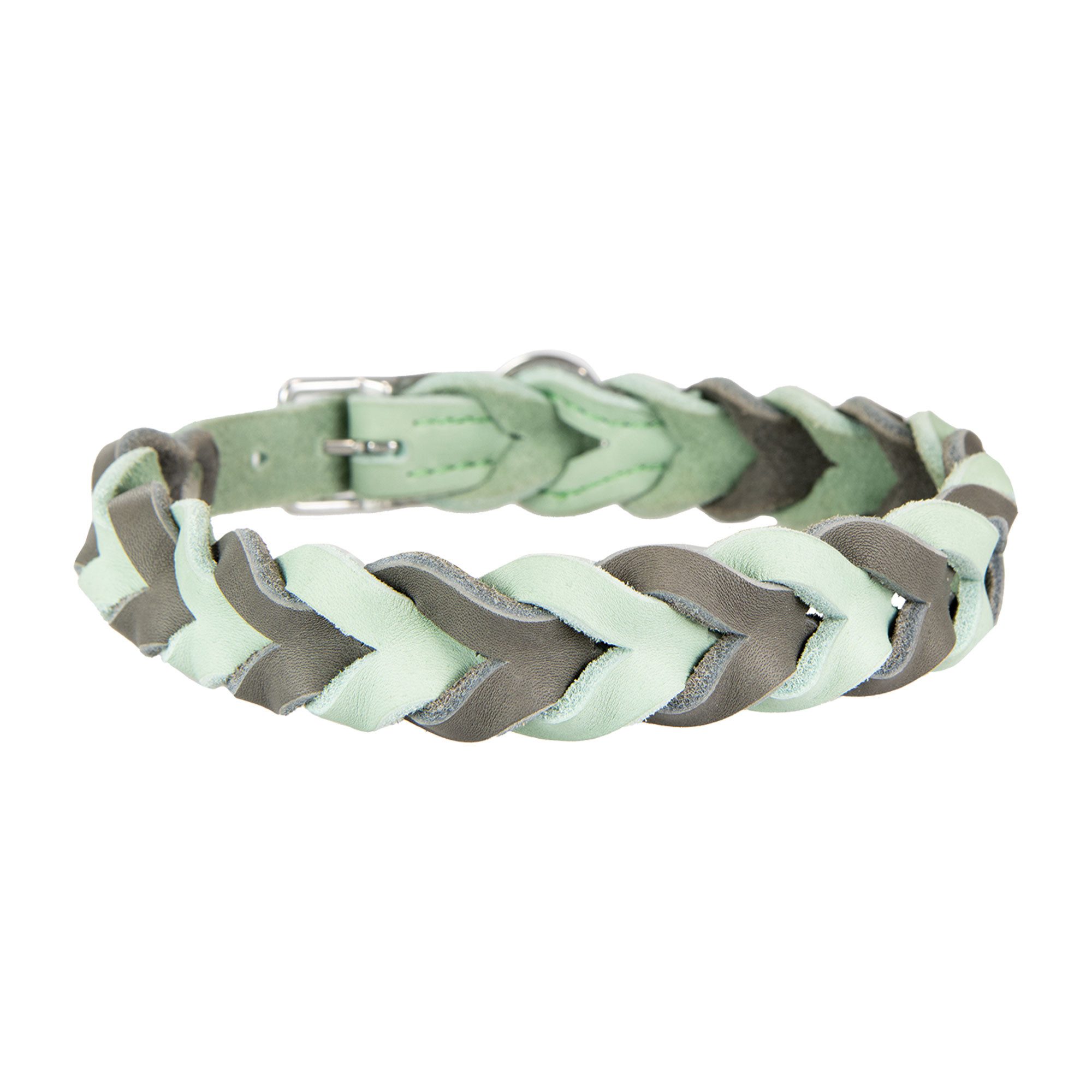 Trendfährte Hunde-Halsband Trendfährte Hundehalsband Leder - handgefertigt, Echtleder, in versch. Größen