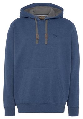 Man's World Kapuzensweatshirt mit Kontrast- Details