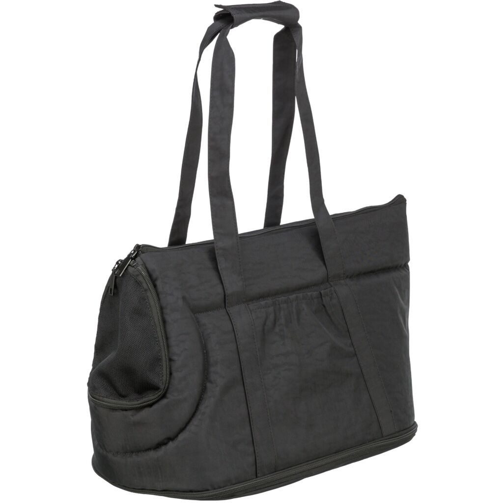 TRIXIE Tiertransporttasche Tasche Riva - schwarz - 26 × 30 × 45 cm