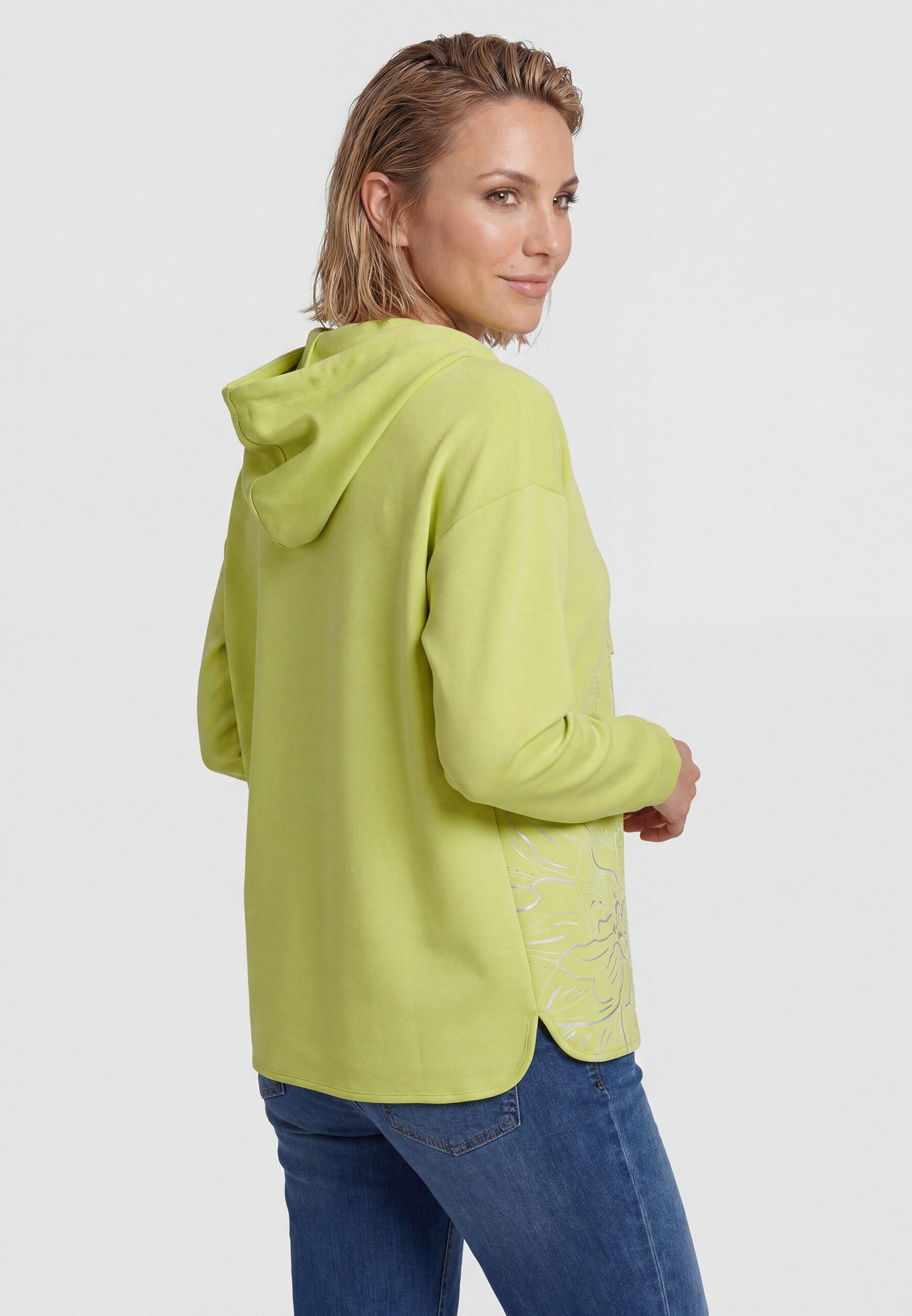 Olsen Sweatshirt Sweatshirt mit Placement Print
