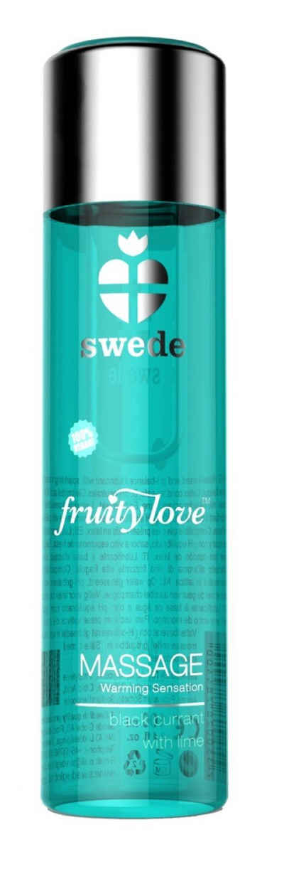 Swede Gleitgel 120 ml - Fruity Love Massage Lotion Black Currant