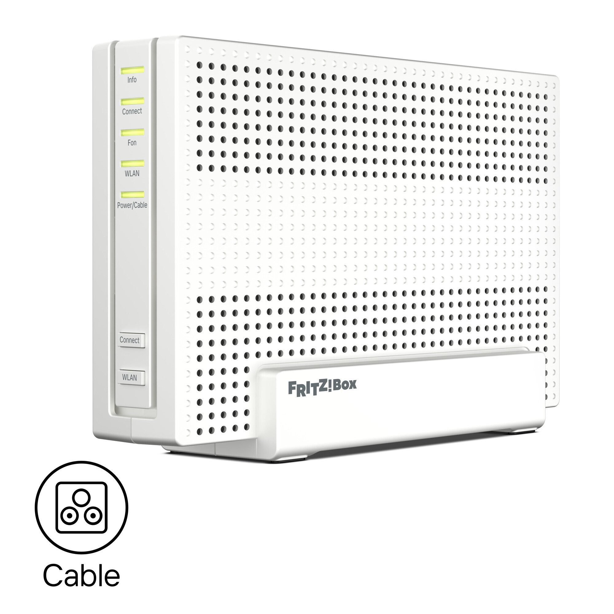 Fritz! FRITZ!Box 6690 Pro WLAN-Router, Kabel DOCSIS 3.1, Wi-Fi 7 Tri-Band 12.208 MBit/s, Zigbee, DECT