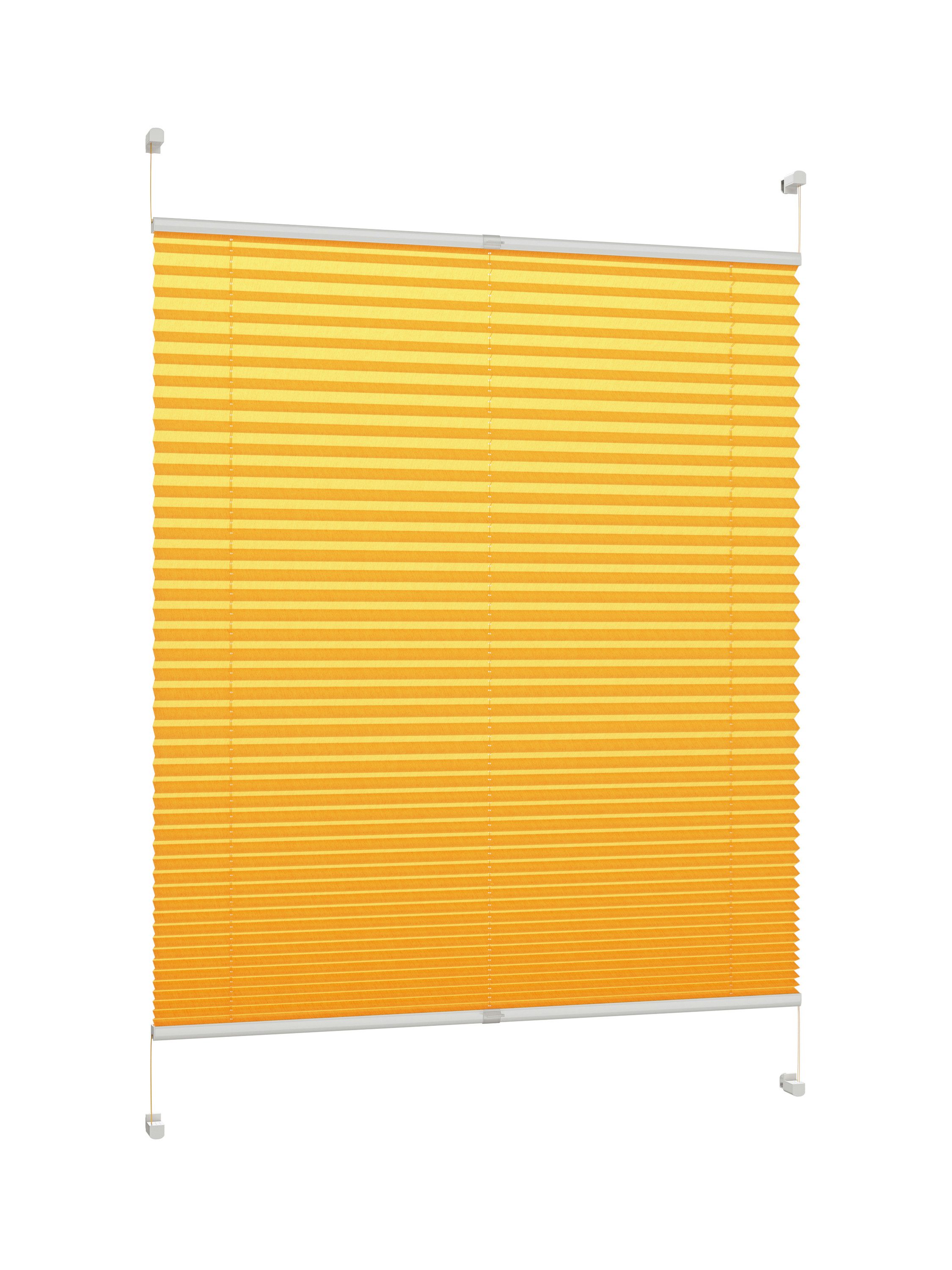 DécoProfi Plissee Plissee Klemmfix ohne Bohren, blickdicht, ohne Bohren, verspannt, Klemmfix, Stufenlos verstellbar