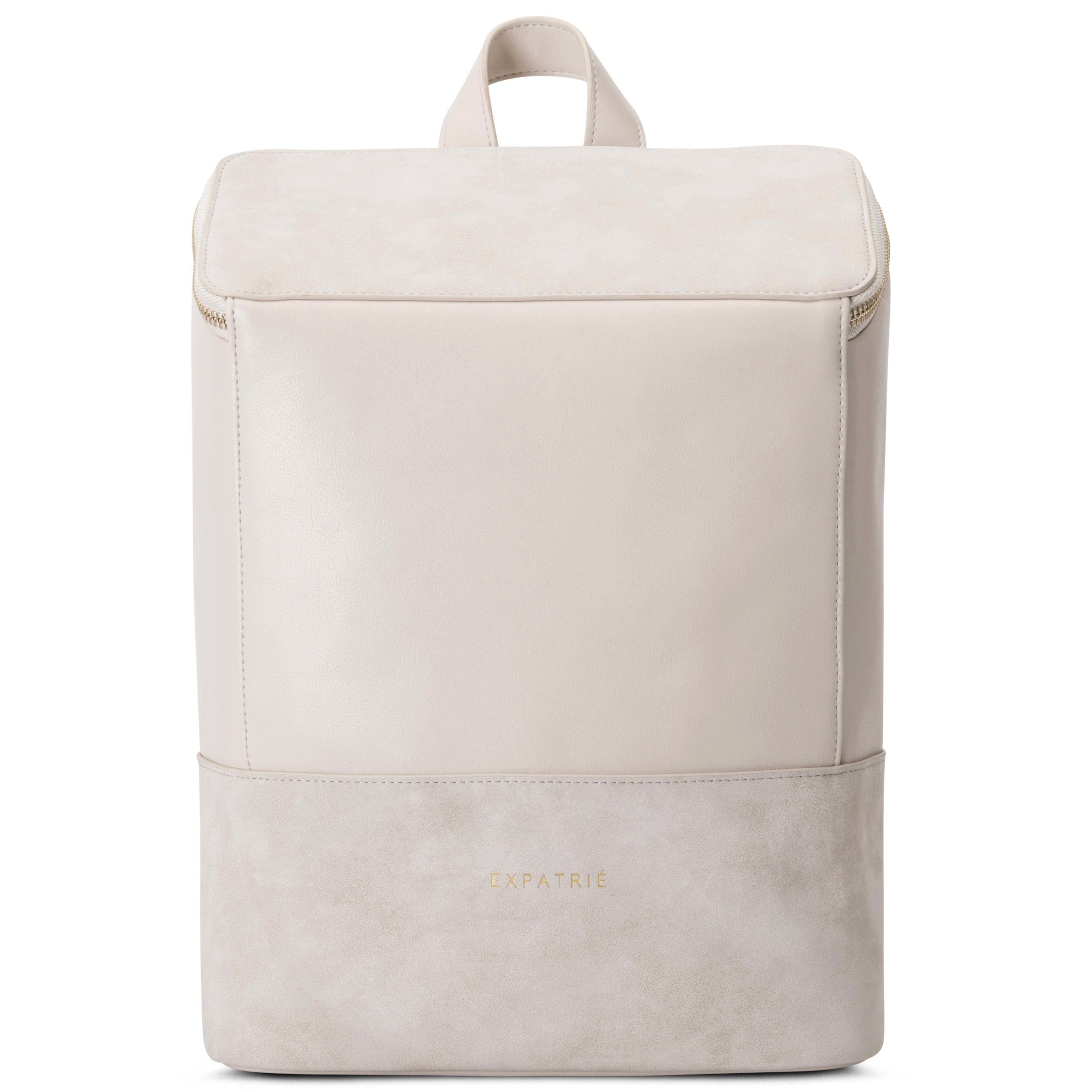 Expatrié Cityrucksack MALOU Rucksack Damen, Tagesrucksack, Elegantes Design, Verstecktes Seitenfach