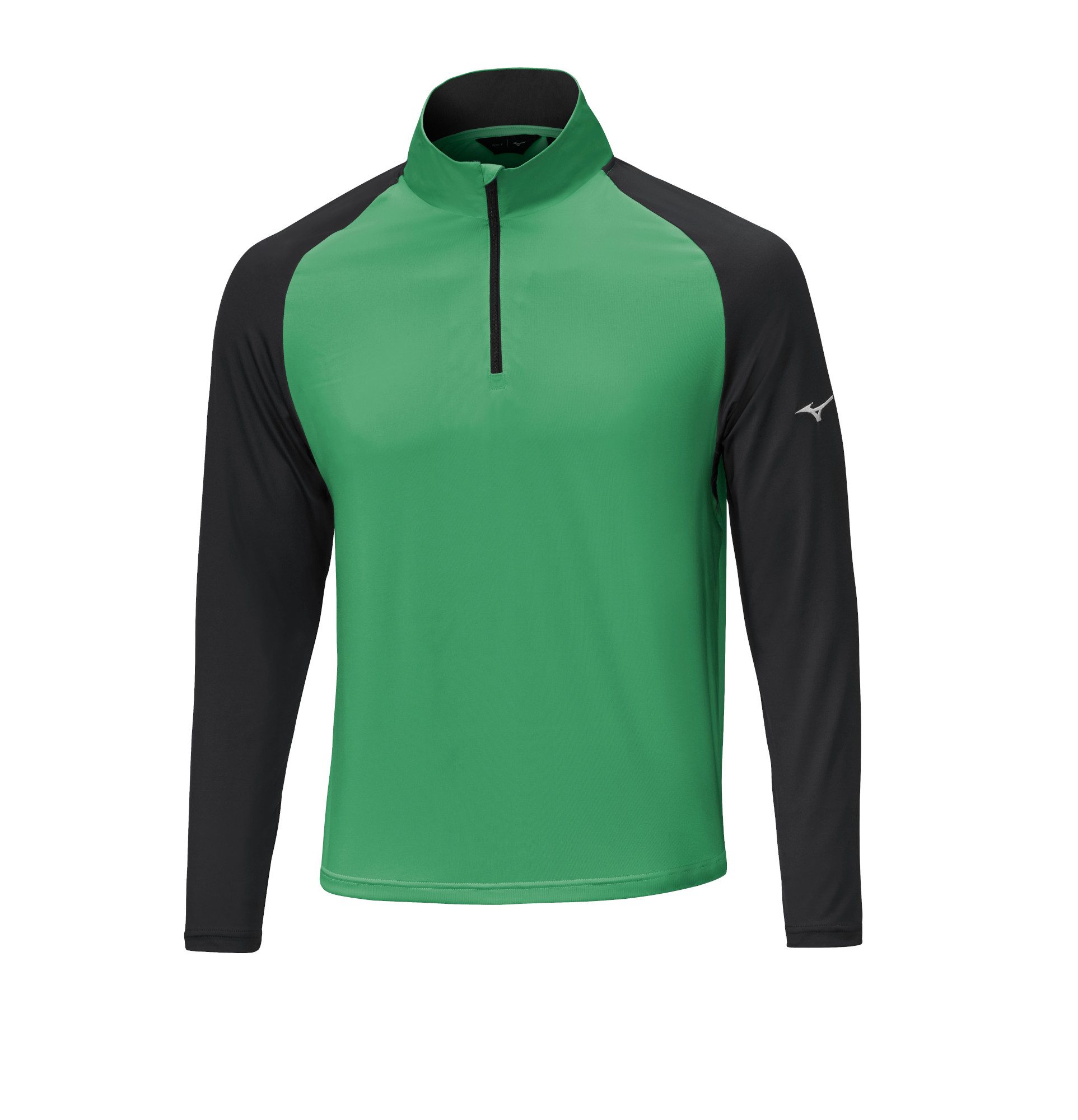 Mizuno Longsweatshirt Mizuno Golf Layer Breeze Quick Dry 1/4 Zip Grün/Schwarz Herren M