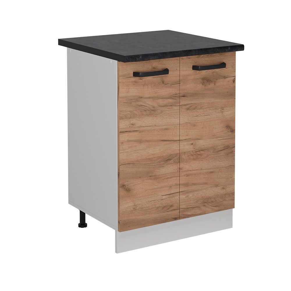 Vicco Unterschrank R-Line, Goldkraft Eiche/Weiß, 60 günstig online kaufen