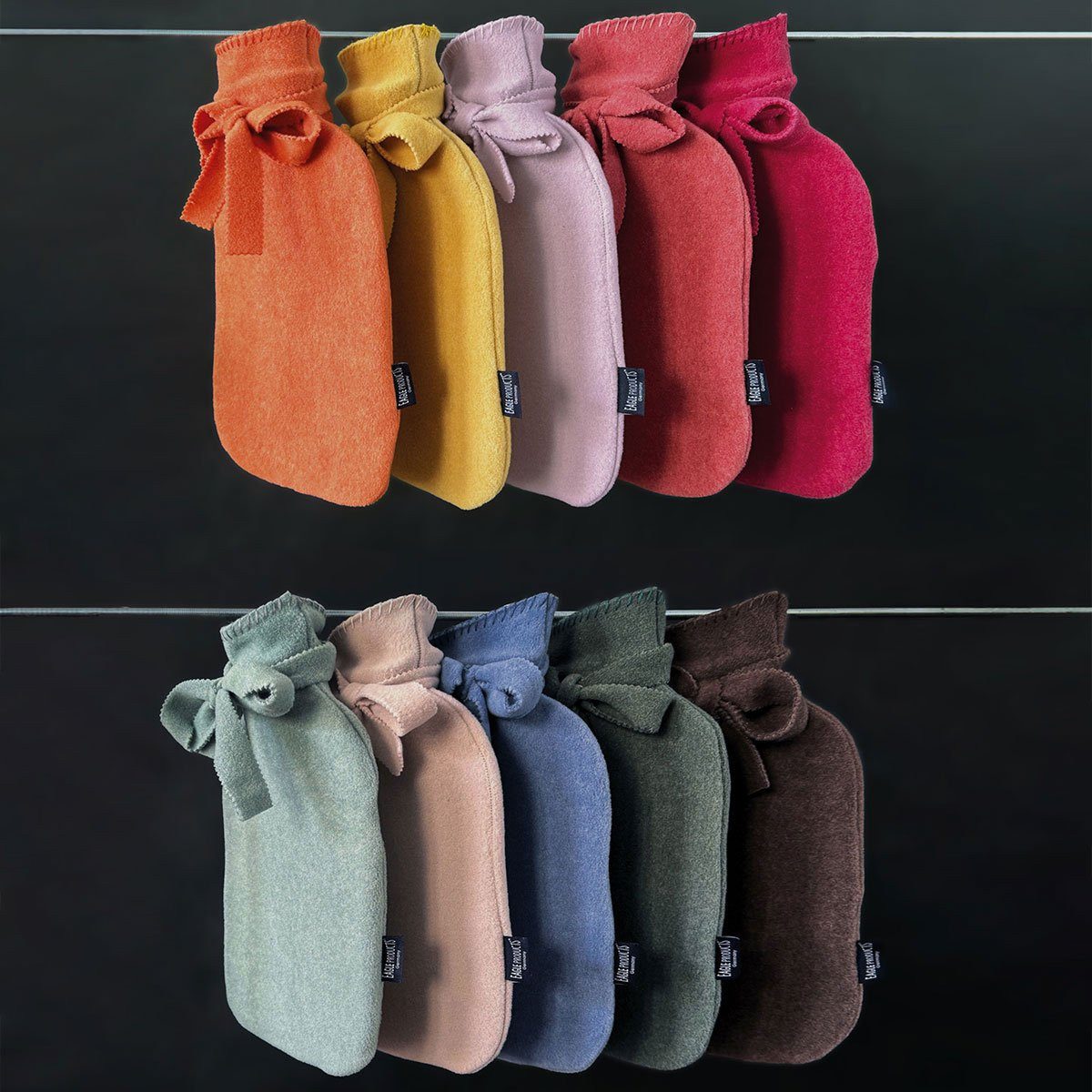 Eagle Products Wärmflasche TONY mit Fleece Bezug