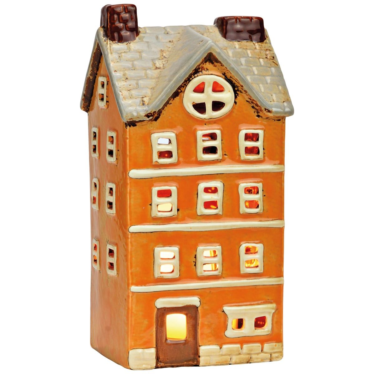 matches21 HOME & HOBBY Kerzenhalter Oranges günstig online kaufen