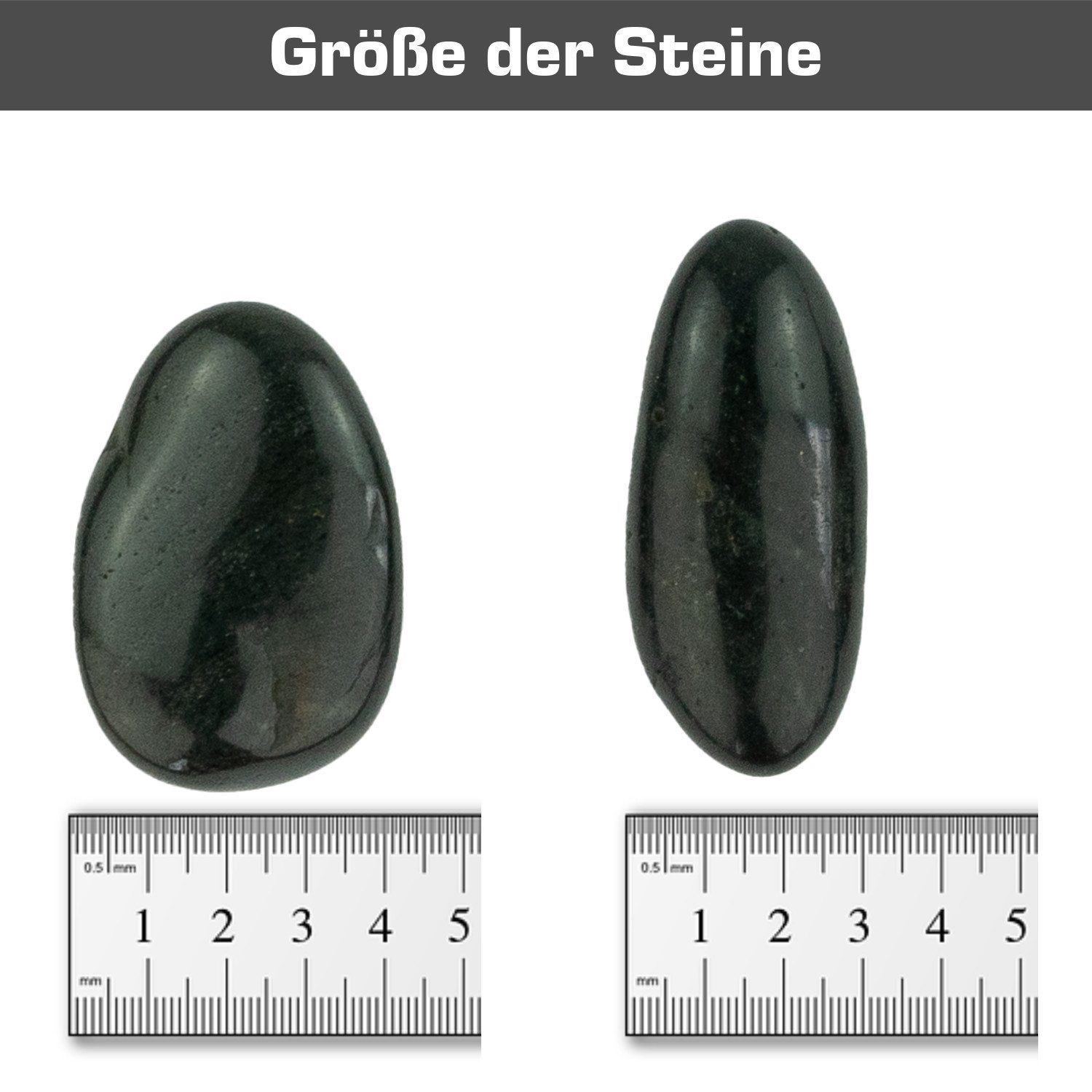 INTERGARDEN Zierkies Dekosteine schwarz poliert 10 kg, Kieselsteine Garten 3-5 cm, (Sack) – Bild 2 von 5