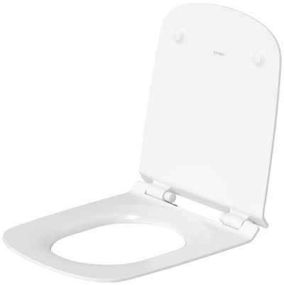 Duravit WC-Sitz »Duravit WC-Sitz DuraStyle mit Absenkautomatik, Urea Duroplast«, mit Absenkautomatik,BxHxL: 43,3x4,3x35,9 cm