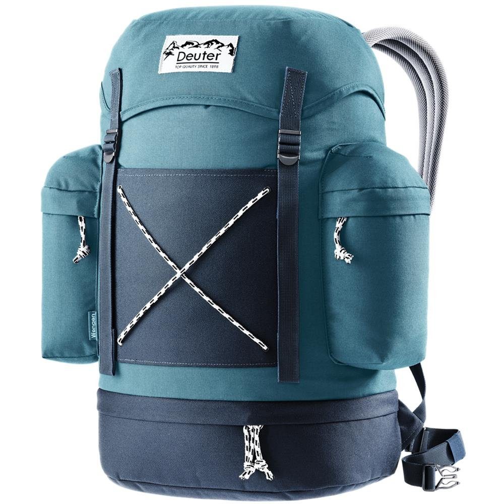 deuter Rucksack Wengen, 25 Liter, Laptopfach bis 15 Zoll, aus recyceltem PET, 80er-Design