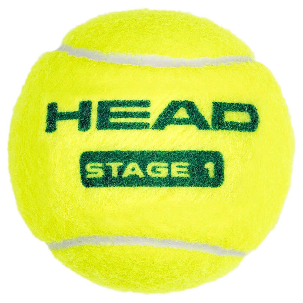 Head Tennisball Methodikbälle Stage 1 Punkt gelb/grün Dose 3er