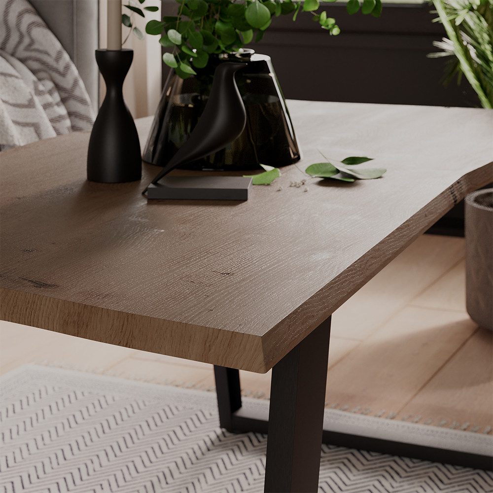 Vicco Couchtisch Yan, Artisan, 90 x 50 cm (1-St)