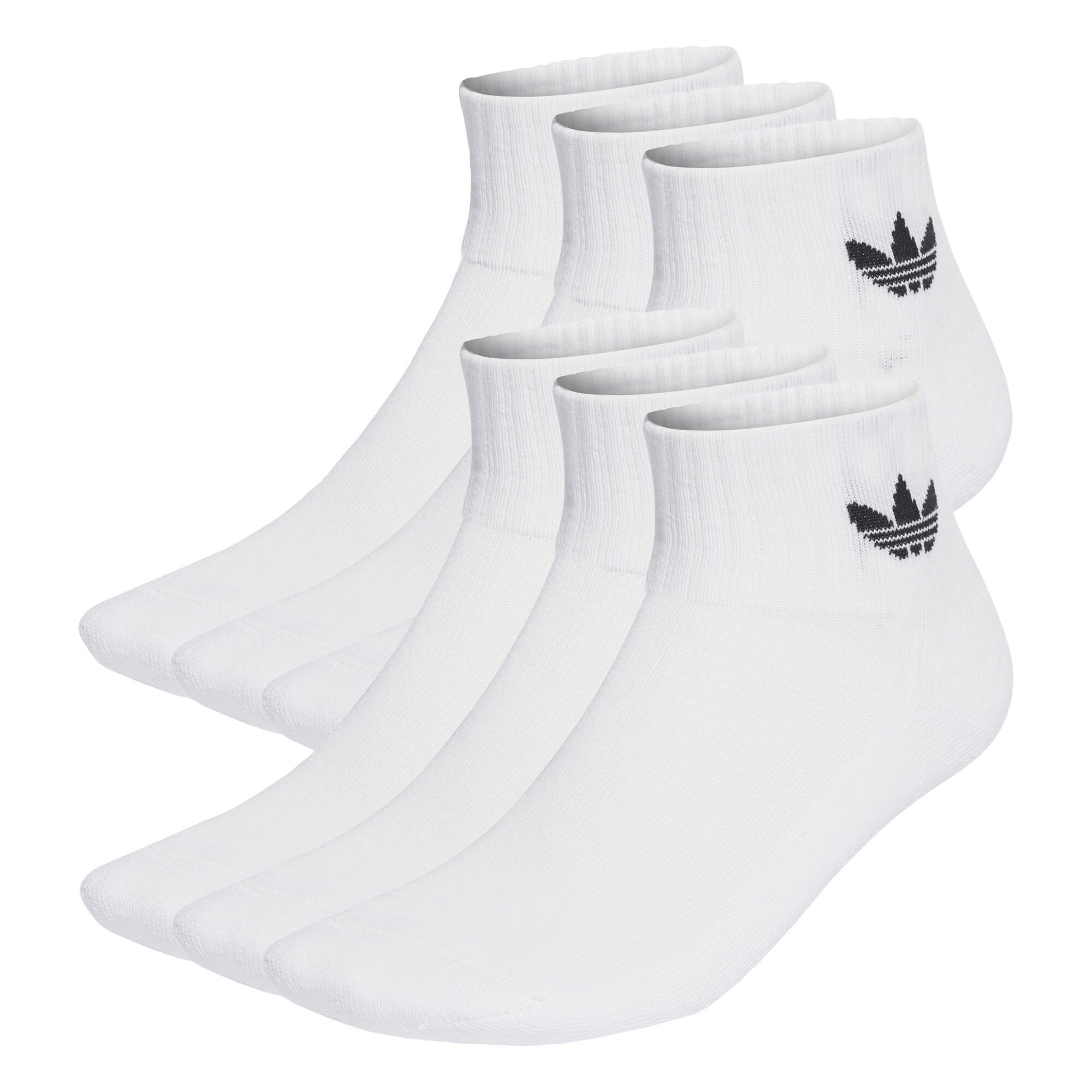 adidas Originals Sportsocken MID ANKLE SOCKEN, 6 PAAR White