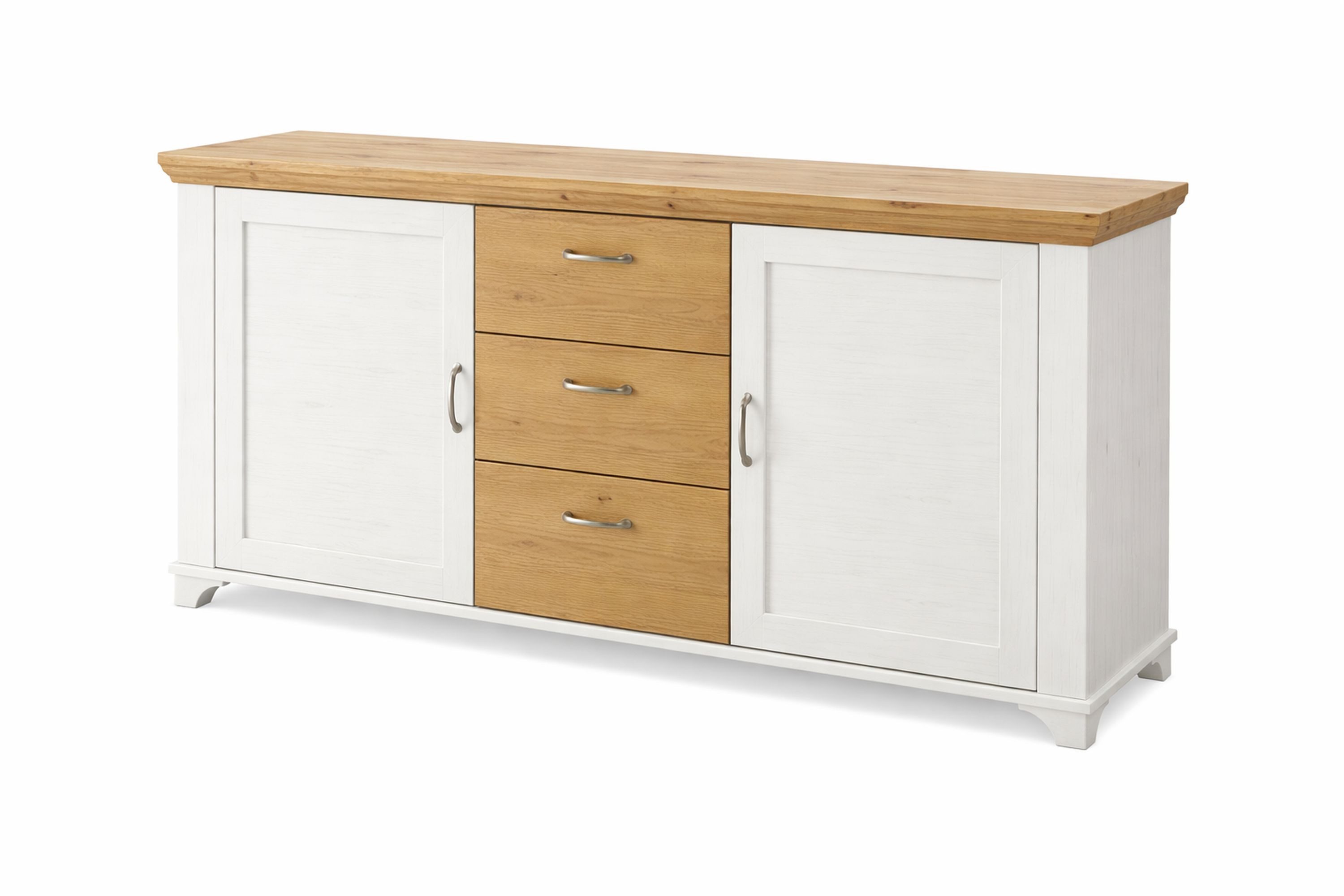 FURNARO Sideboard, in anderson pine / asteiche B/H/T: 177x91x44 cm