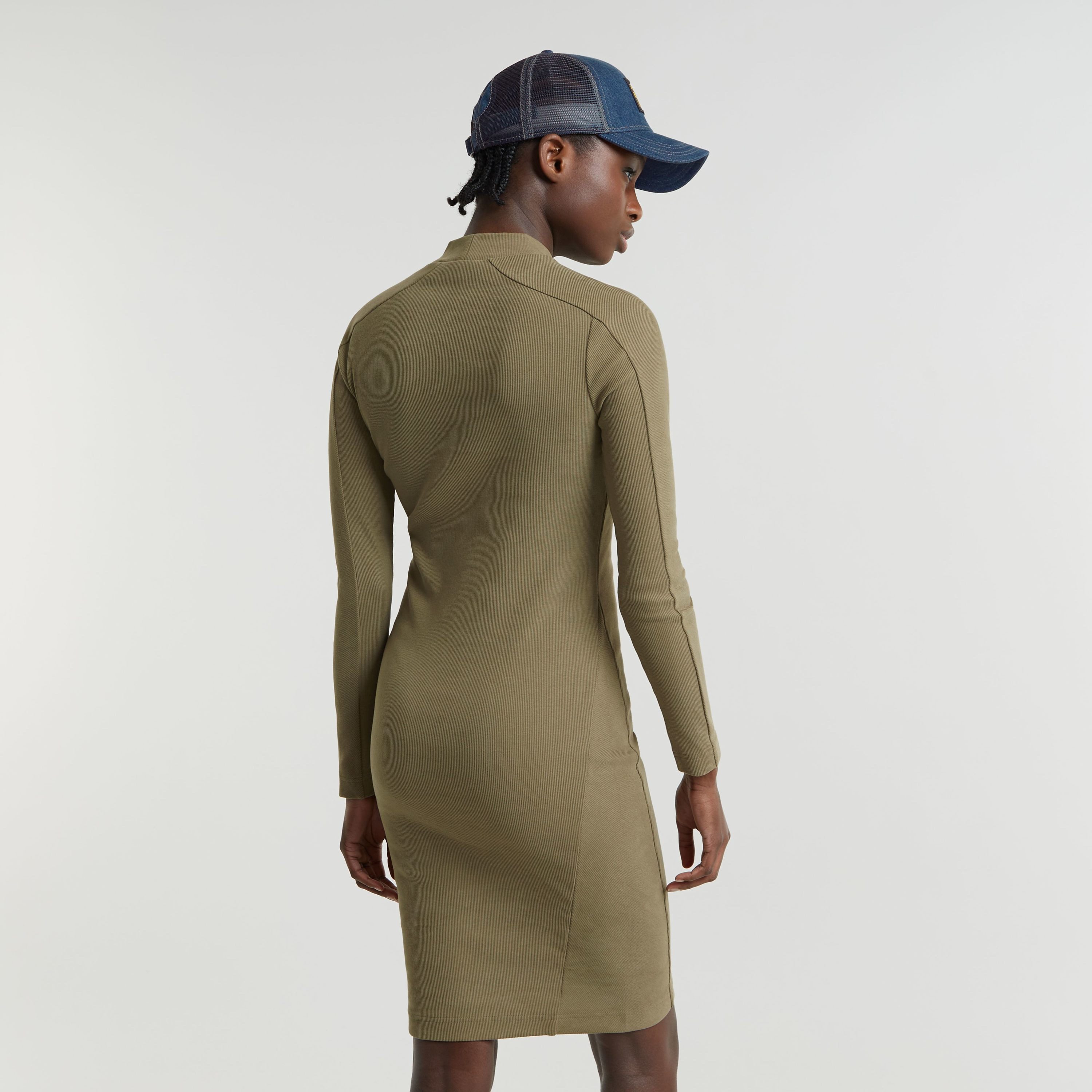 G-STAR Jerseykleid Slim Rib günstig online kaufen
