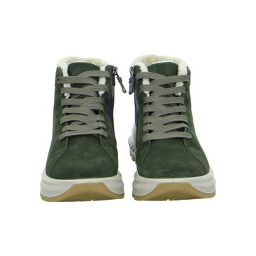 Ara Massa - Damen Schuhe Stiefelette Schnürer Rauleder grün