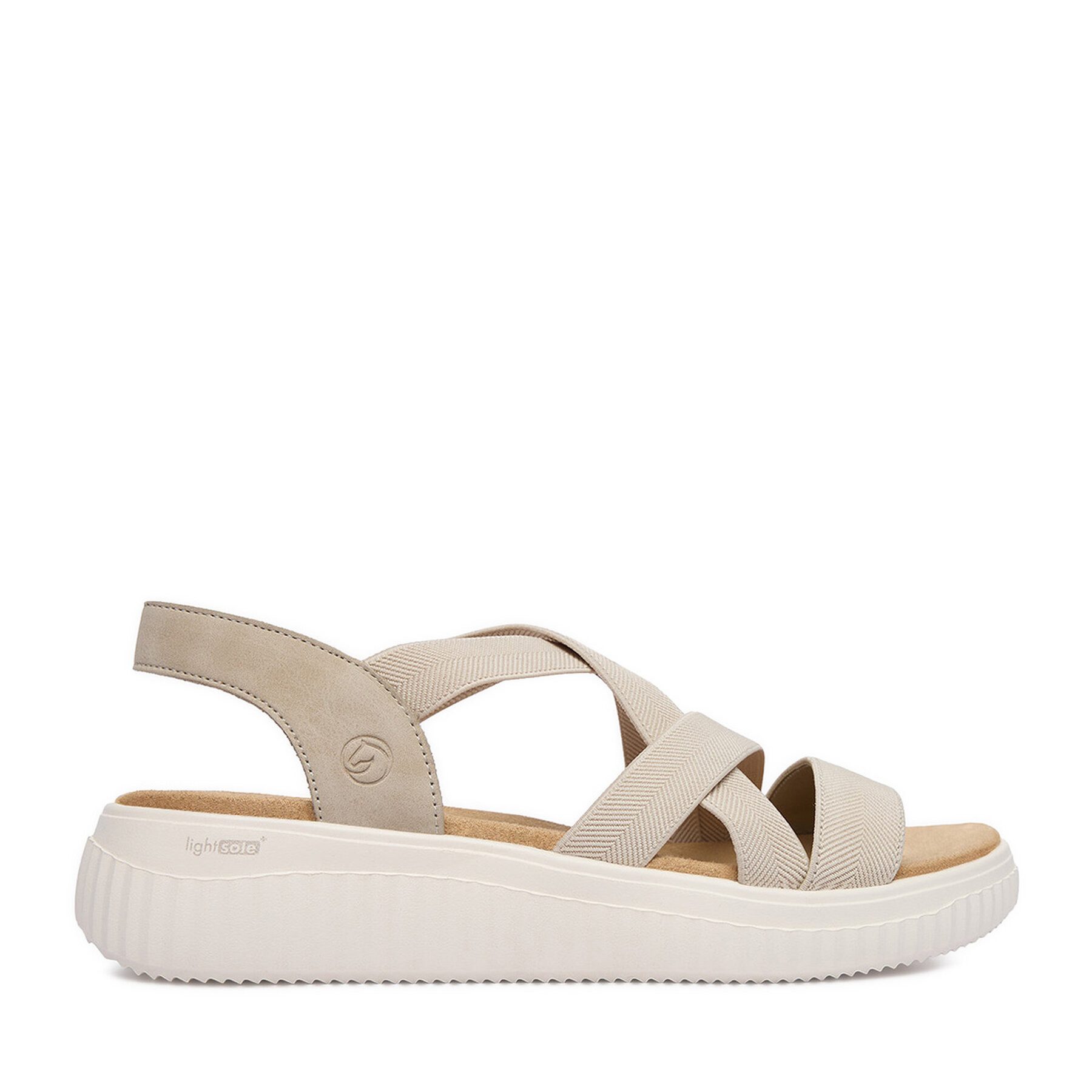 Remonte Remonte Damen-Sandalen Beige Sandale