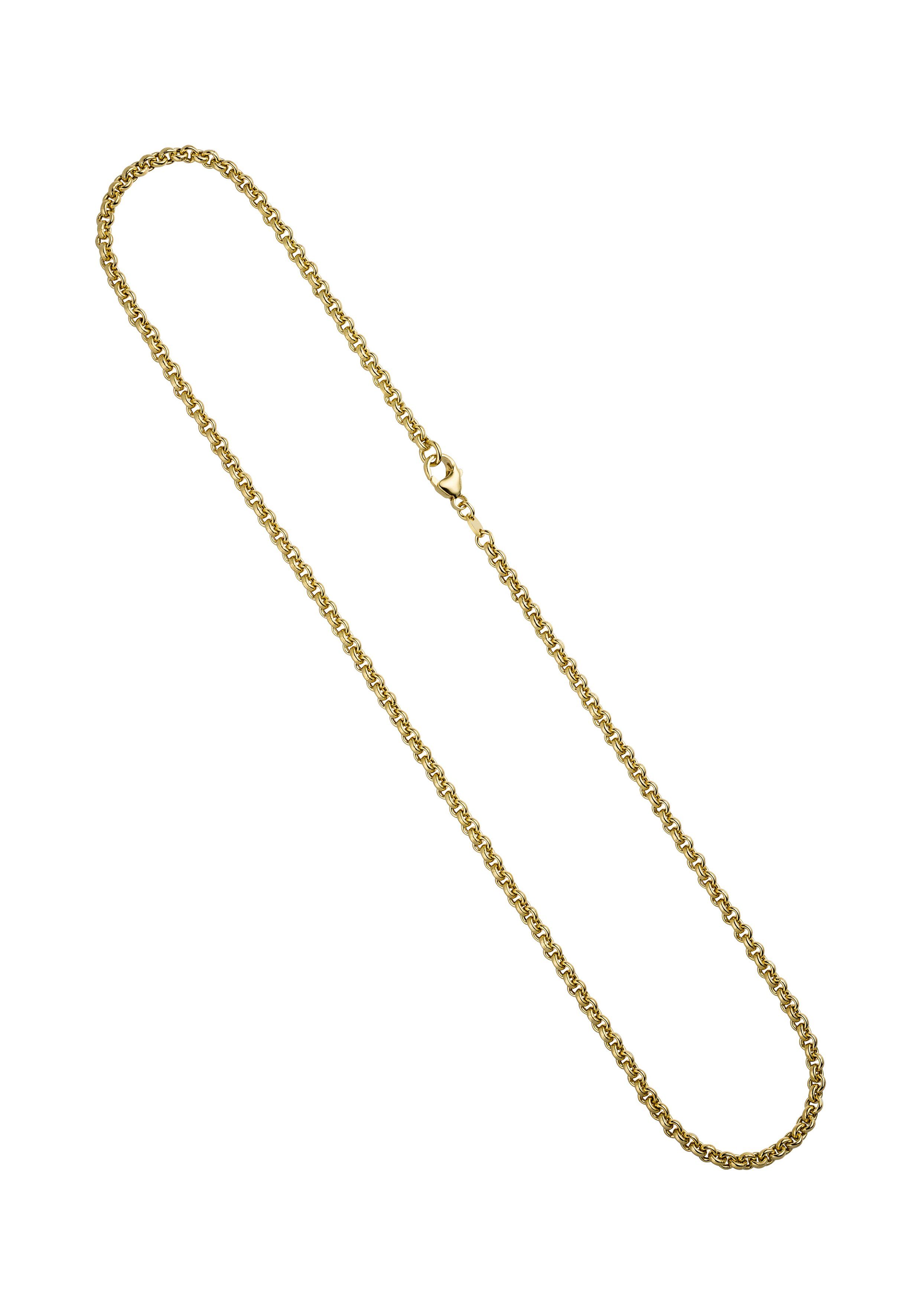 JOBO Goldkette Erbs-Kette, 585 Gold 80 c...