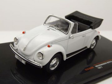 ixo Models Modellauto VW Käfer 1302 LS Cabrio 1971 weiß Modellauto 1:43 ixo models, Maßstab 1:43